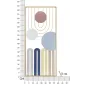 PANEL ŚCIENNY COLORFUL -A- 37x2x84 cm